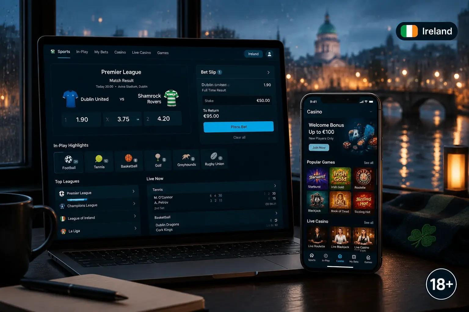 Bet365 Ireland – Online Betting Platform for Sports Fans and Entertainment Users